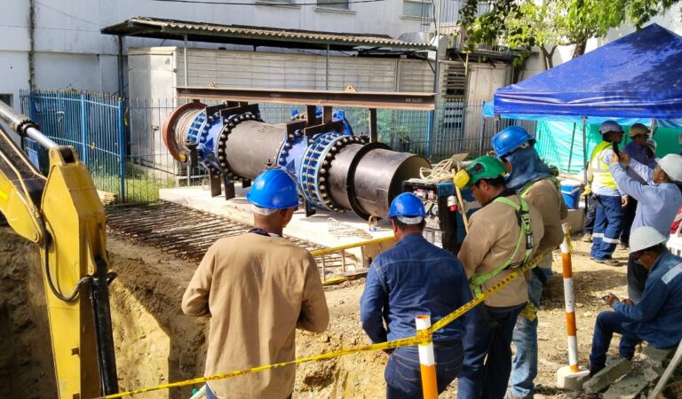 Aguas de Cartagena cumple su promesa y ya hay suministro de agua en el primer grupo de barrios