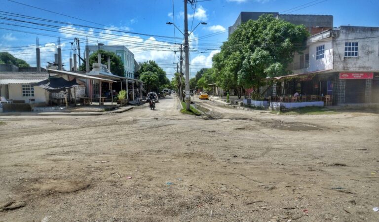 Inicio de obras de la segunda fase de recuperación en la malla vial de Cartagena en el mes de octubre.