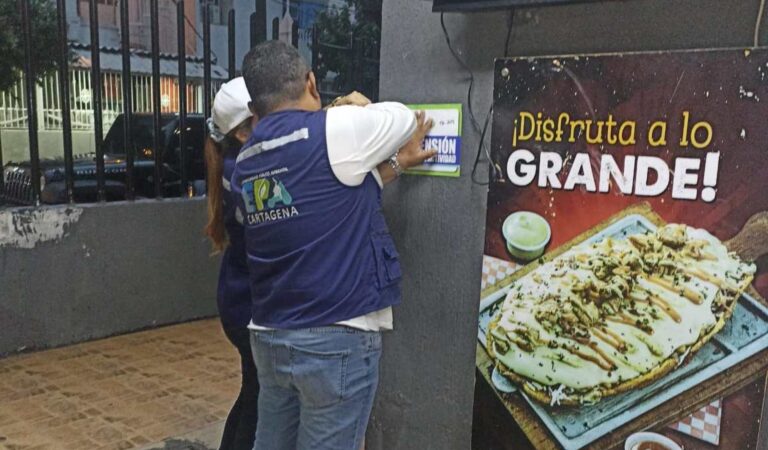 Se cierran 6 restaurantes en la Transversal 54 de Cartagena