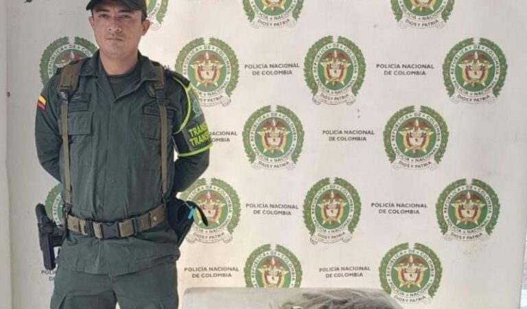 Incautan 2 kilos de marihuana en encomienda dirigida a Cartagena