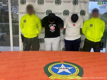 Detenidos dos hombres que estarian involucrados en el hurto de