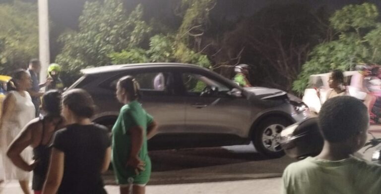 Accidente de transito en la carretera del Anillo Vial deja