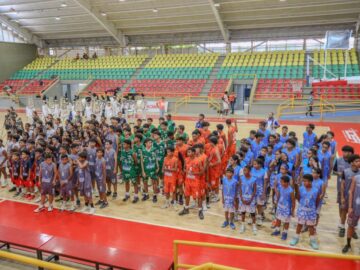 Primer Torneo de Baloncesto inaugurado por Aguas de Cartagena