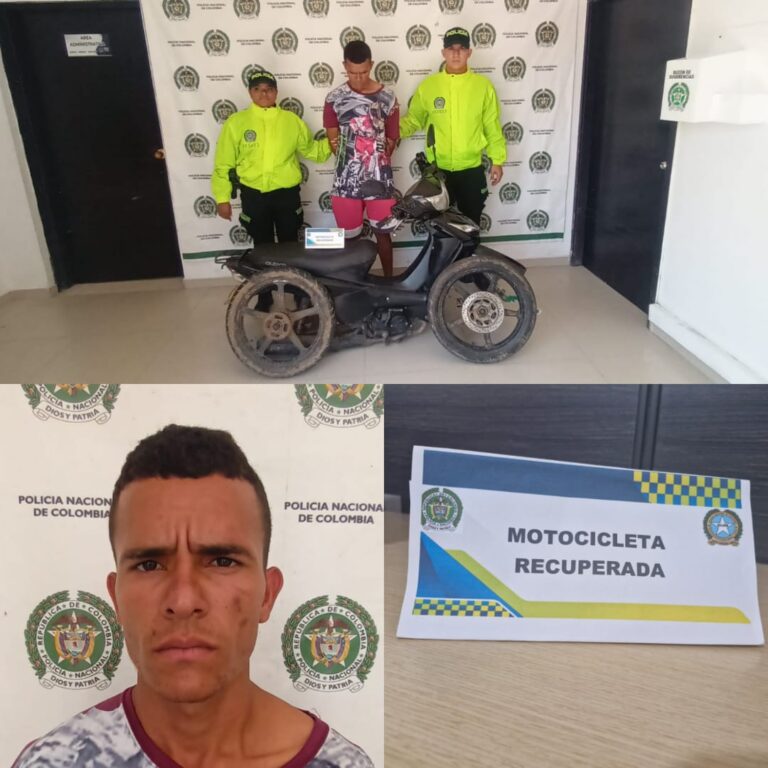 Camilito el sospechoso de robar motocicletas en Arjona