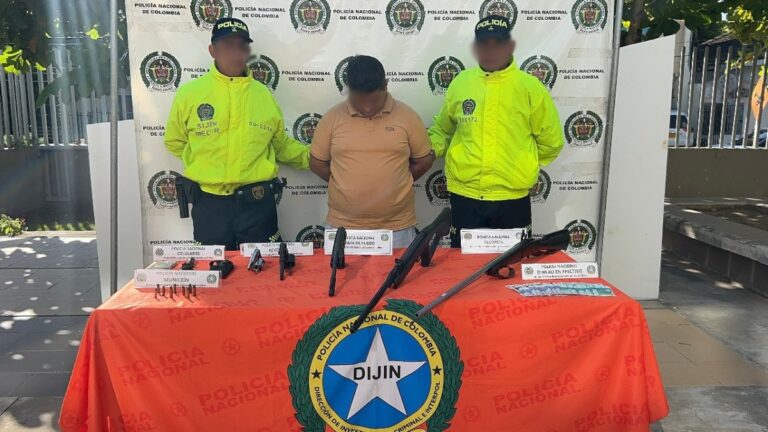 Capturan al encargado de guardar armamento del Clan del Golfo