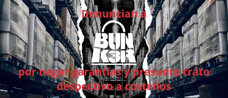 Denuncian a Bunk3r Online Store por negar garantías y presunto trato despectivo a costeños no da garantías