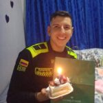 El feretro del comandante de la Policia de Zambrano fue