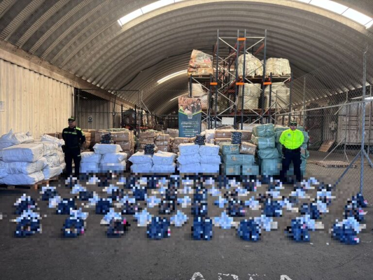 Incautadas mas de 1500 millones de pesos en mercancia en