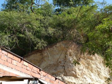 Trabajos que se realizaran en zona afectada por deslizamiento al