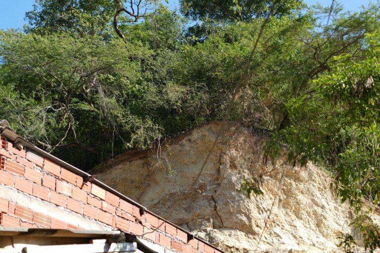 Trabajos que se realizaran en zona afectada por deslizamiento al