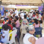 Asistencia masiva en ollas comunitarias organizadas por la Gobernacion de