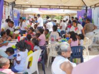 Asistencia masiva en ollas comunitarias organizadas por la Gobernacion de