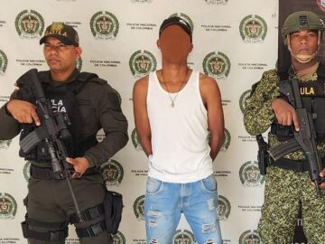 Capturado por extorsion en Mahates Bolivar alias Carne Falla