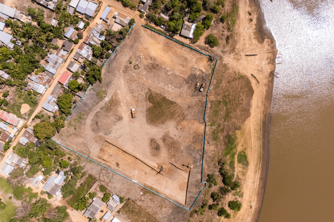 Comienzo de construccion de estructura contra inundaciones en La Mojana