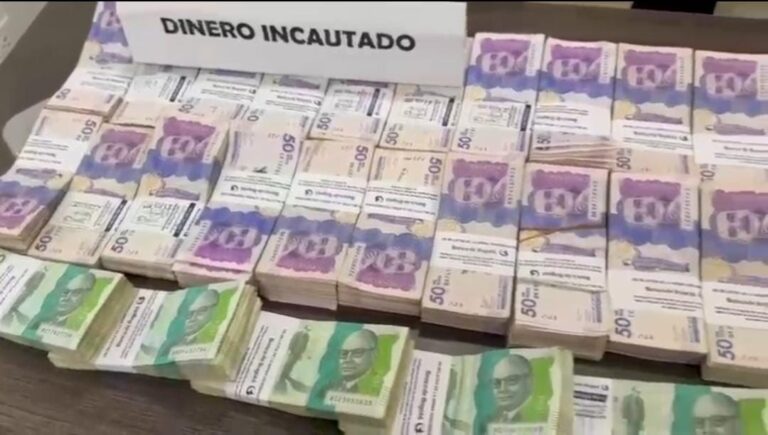 Dos hombres capturados transportando 300 millones en efectivo de Monteria