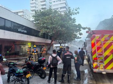 Incendio en el sector del Laguito causa perdidas millonarias