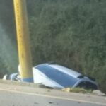Incidente de trafico tras la eliminacion de reductores de velocidad