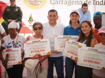 Distrito entrega capital semilla a unidades productivas en barrio Policarpa