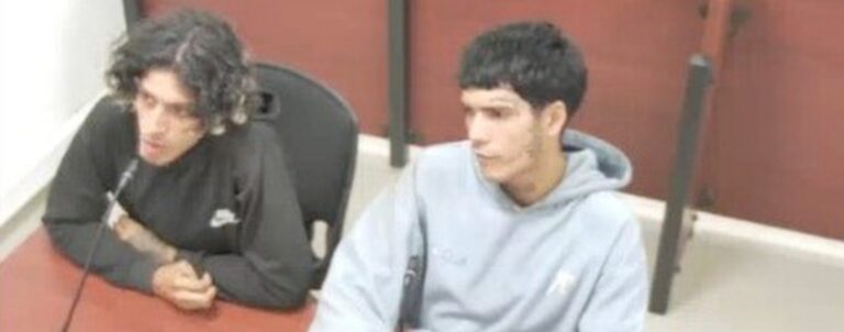 Dos extranjeros arrestados por robo y agresion con arma blanca