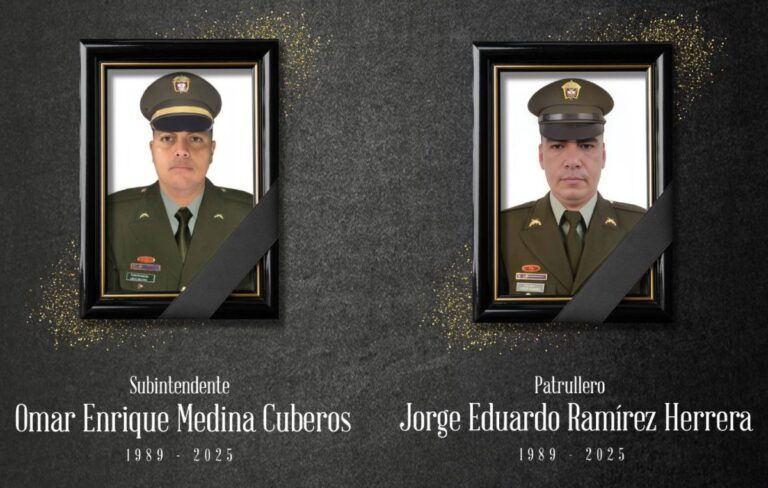 En Santa Rosa del Sur Bolivar dos policiales pierden la