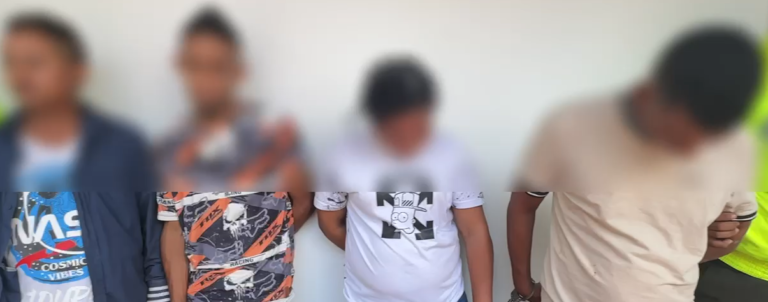 En Turbaco capturados cuatro presuntos sicarios y abatido uno