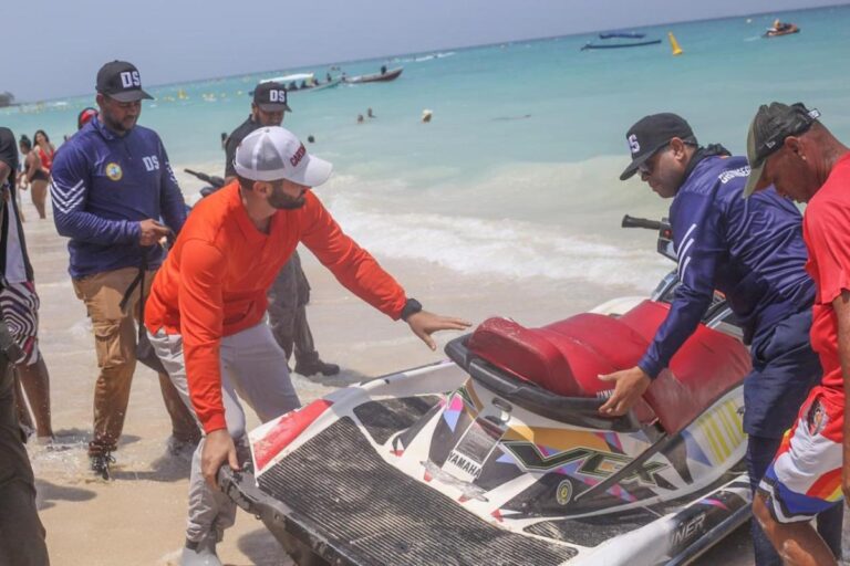 Operativos de las autoridades en Playa Blanca Baru dan resultados positivos