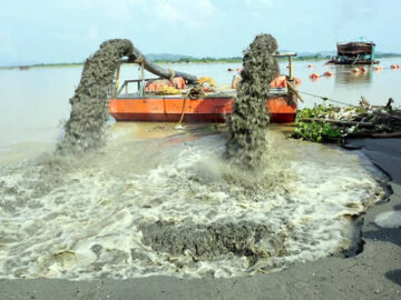Avanza la obra de emergencia en Caregato La Mojana con