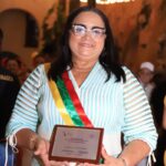 Concejal Luz Marina Paria recibe el galardon Mujer Bolivar 2025