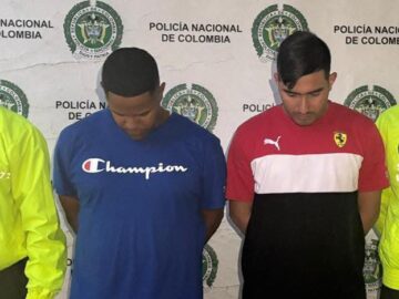 Cuatro miembros de la banda Los Duendes capturados por hurto