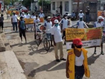 Marcha por la vida La Boquilla