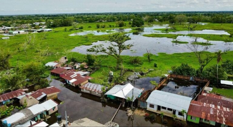Mas de 5 mil familias afectadas por inundaciones en la