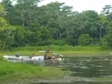 Militar fallece y tres miembros de la Armada de Colombia