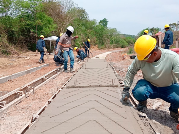 Obras que ejecutan Juntas de Accion Comunal en 3 municipios