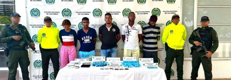 Ocho presuntos miembros de Salsas Nueva Generacion capturados por homicidios