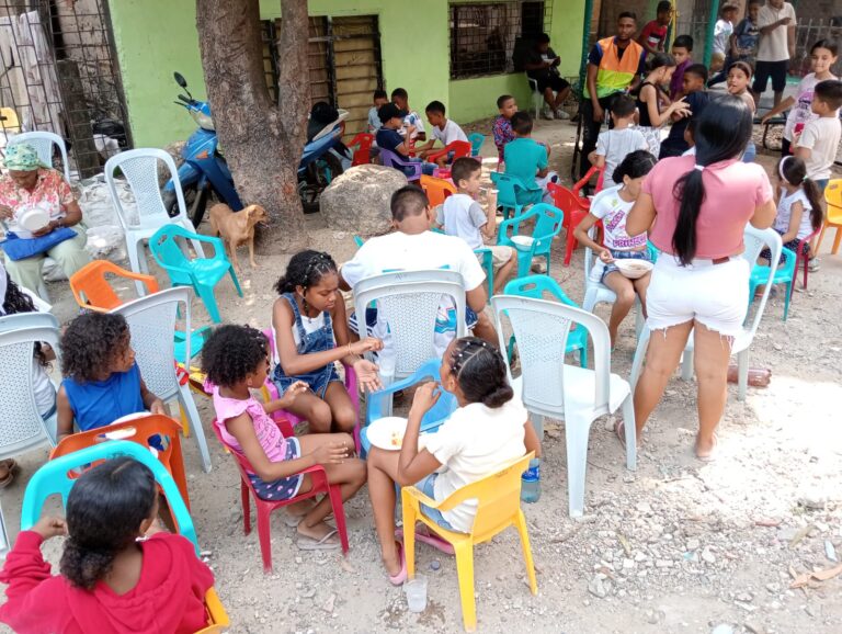 Zaragocilla en el sector El Progreso disfruto de su Olla