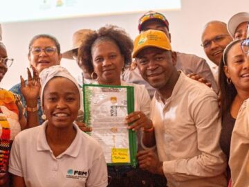 ANT entrego titulos colectivos a Consejos Comunitarios en Rocha Arjona