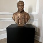 Busto de Juan Jose Nieto el primer presidente afrodescendiente de