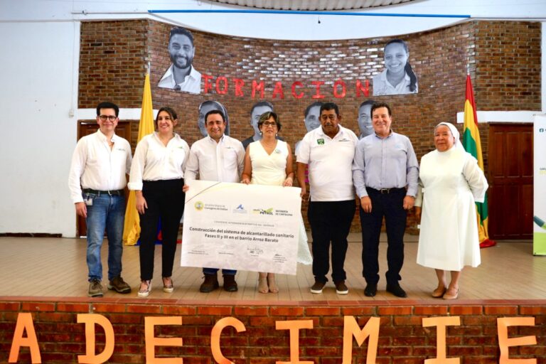 Colaboracion entre Ecopetrol Aguas de Cartagena y la Alcaldia permite