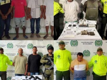 Detencion de 11 supuestos miembros del Clan del Golfo por