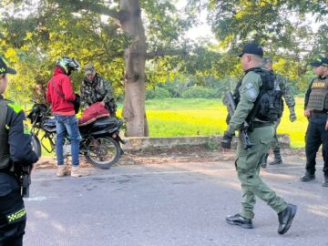 La Policia de Bolivar reporta resultados positivos durante el fin