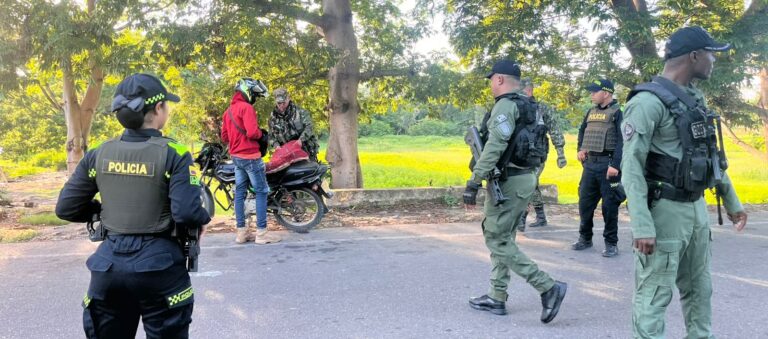 La Policia de Bolivar reporta resultados positivos durante el fin