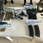 Policia de Bolivar incauta 131 armas de fuego en 2025