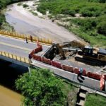 Se trabaja en doble turno para recuperar el tramo afectado