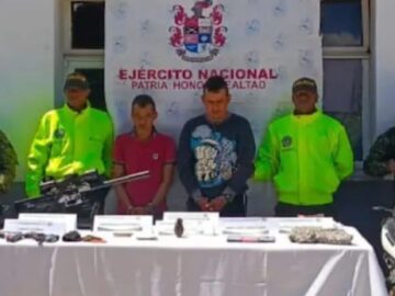 Tres presuntos miembros del Clan del Golfo judicializados por delitos