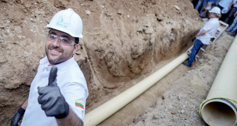20142 millones para el sistema de alcantarillado en El Guamo