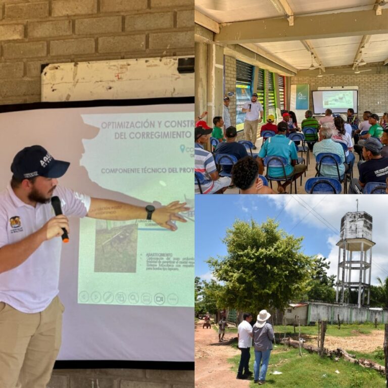 Aguas de Bolivar presenta a la comunidad de Pinalito Magangue los