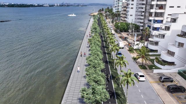 Alcaldia presenta informacion sobre el proyecto solucion hidraulica para Bocagrande