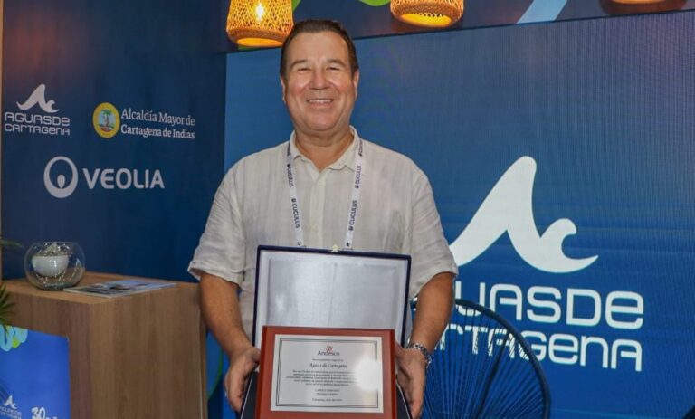 Andesco otorgo un reconocimiento especial a Aguas de Cartagena por