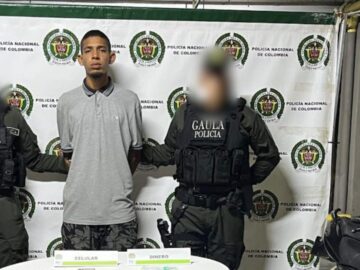 Aprehendidos El Buche y El Gordo por extorsion en Turbaco