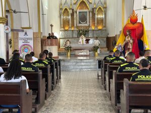 Celebraron los 63 anos de la Policia de Bolivar en